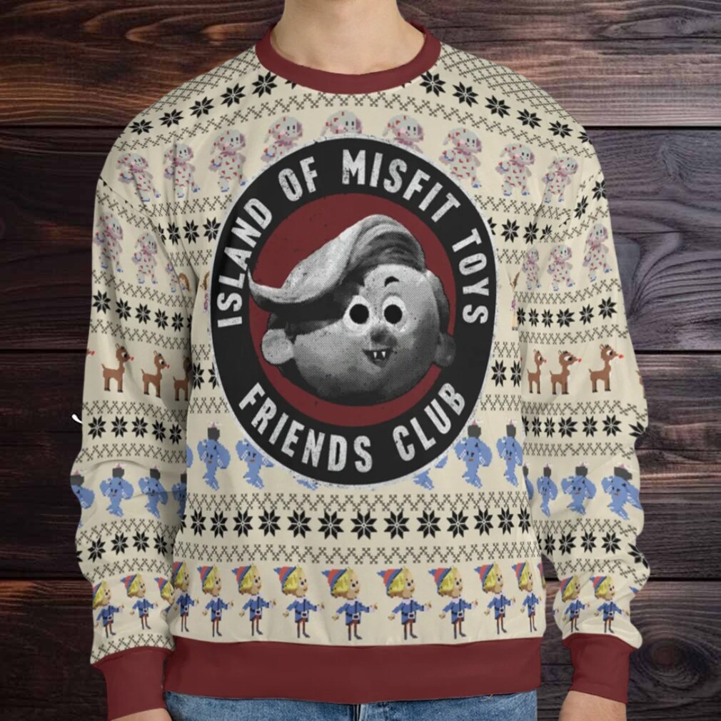 Island Of Misfit Toys Ugly Christmas Sweatshirt Island Of Misfit Toys Ugly Christmas Sweatshirt