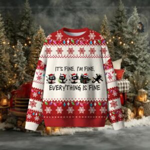 It’s Fine I’m Fine Ugly Sweater