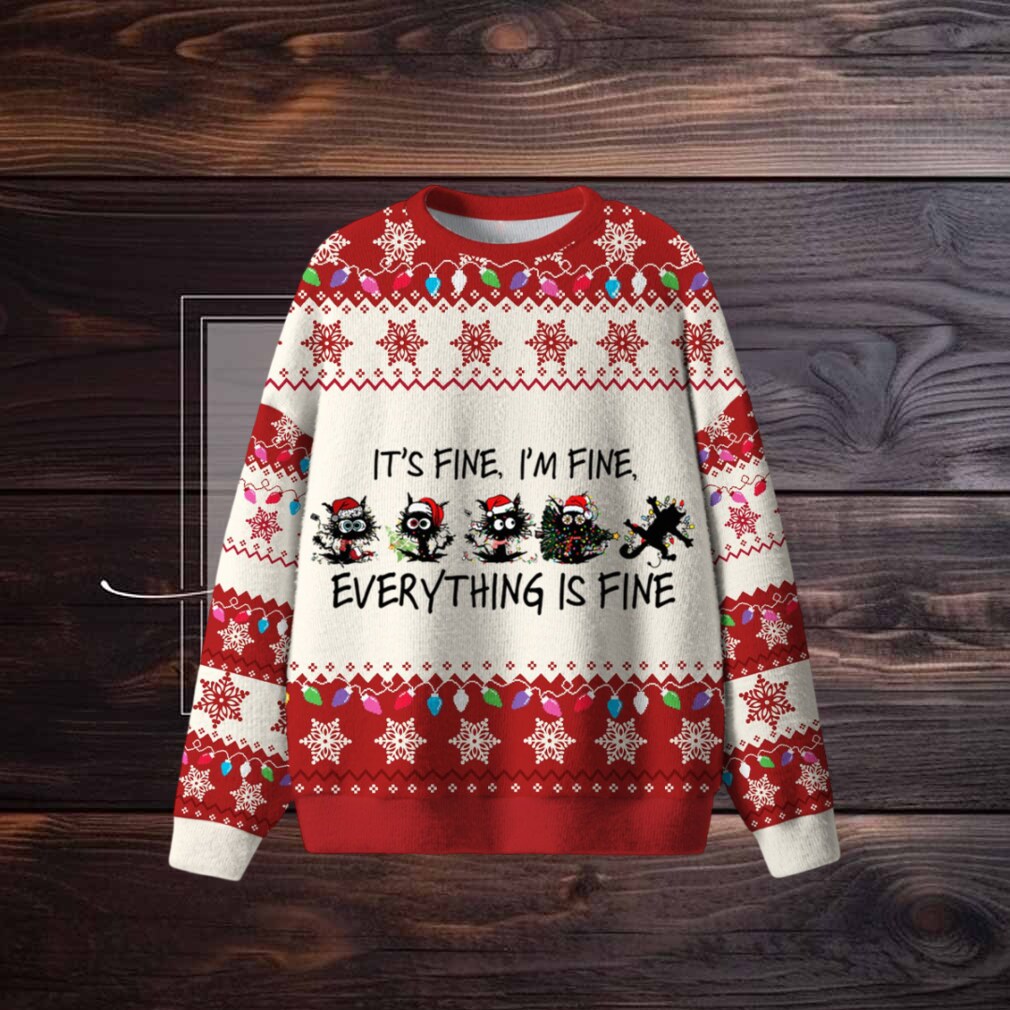 It’s Fine I’m Fine Ugly Sweater It’s Fine I’m Fine Ugly Sweater