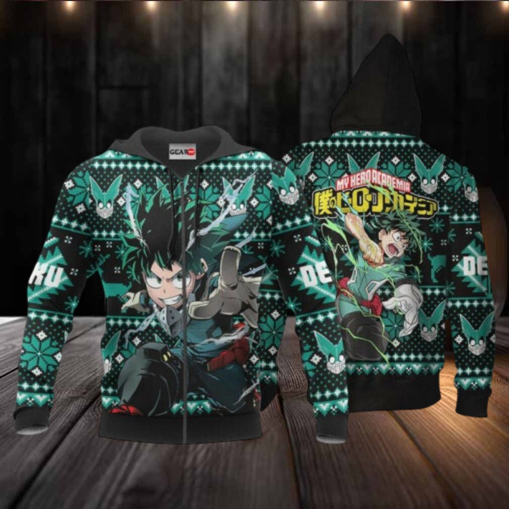 Izuku Midoriya Ugly Christmas Sweater Anime My Hero Academia Manga 2k47 Stylist Unisex Cartoon 3d Hoodi Izuku Midoriya Ugly Christmas Sweater Anime My Hero Academia Manga 2k47 Stylist Unisex Cartoon 3d Hoodi