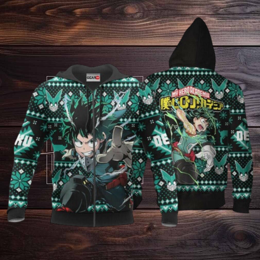 Izuku Midoriya Ugly Christmas Sweater Anime My Hero Academia Manga 2k47 Stylist Unisex Cartoon 3d Hoodi Izuku Midoriya Ugly Christmas Sweater Anime My Hero Academia Manga 2k47 Stylist Unisex Cartoon 3d Hoodi
