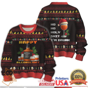Jack Daniel’s Happy Alcoholiday Ugly Sweater