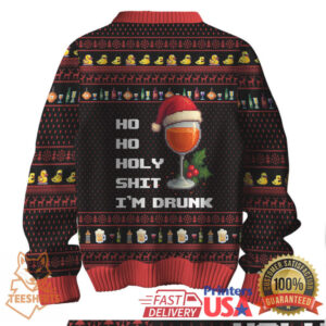 Jack Daniel’s Happy Alcoholiday Ugly Sweater