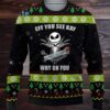 Houston Texans Ugly Sweater Black Naughty