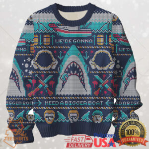 Jaws We're Gonna Need a Bigger Boat Ugly Christmas Sweater