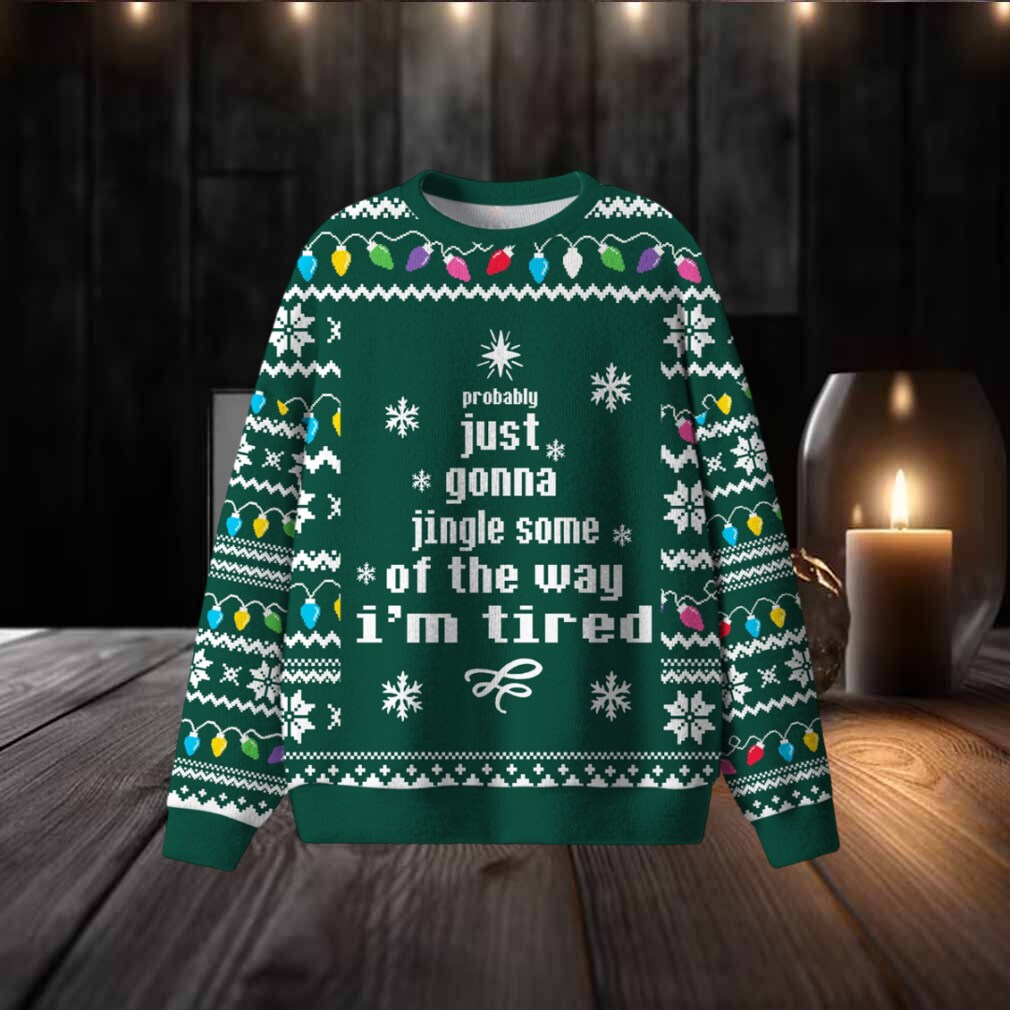 Just Gonna Jingle Some Of The Way Ugly Sweater front design