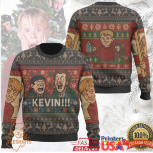 KEVIN!!! Home Alone Ugly Christmas Sweater