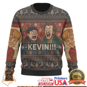 KEVIN!!! Home Alone Ugly Christmas Sweater