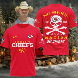 Kansas City Chiefs Kenny Chesney No Shoes Nation Go Chiefs Hoodie T Shirt