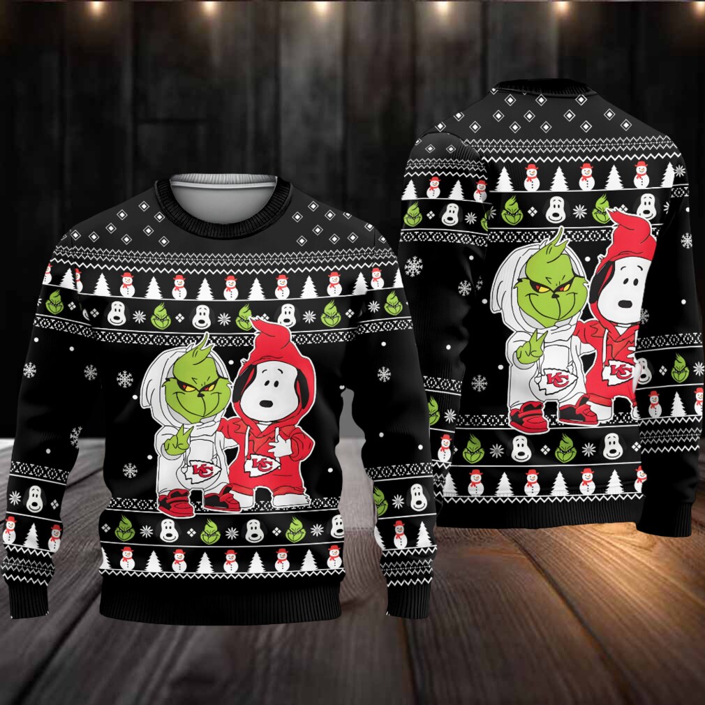 Kansas City Chiefs – Grinch And Snoopy Ugly Christmas Sweater.jfif Kansas City Chiefs – Grinch And Snoopy Ugly Christmas Sweater.jfif