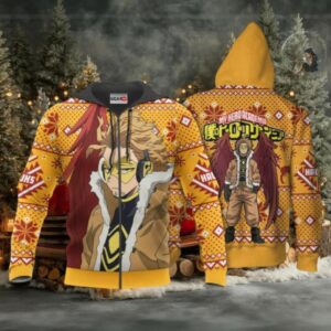 Keigo Takami Ugly Christmas Sweater Anime My Hero Academia Manga 2k39 Fan Gift Stylist Unisex Cartoon Graphic Outfits Aop 3d Hoodi