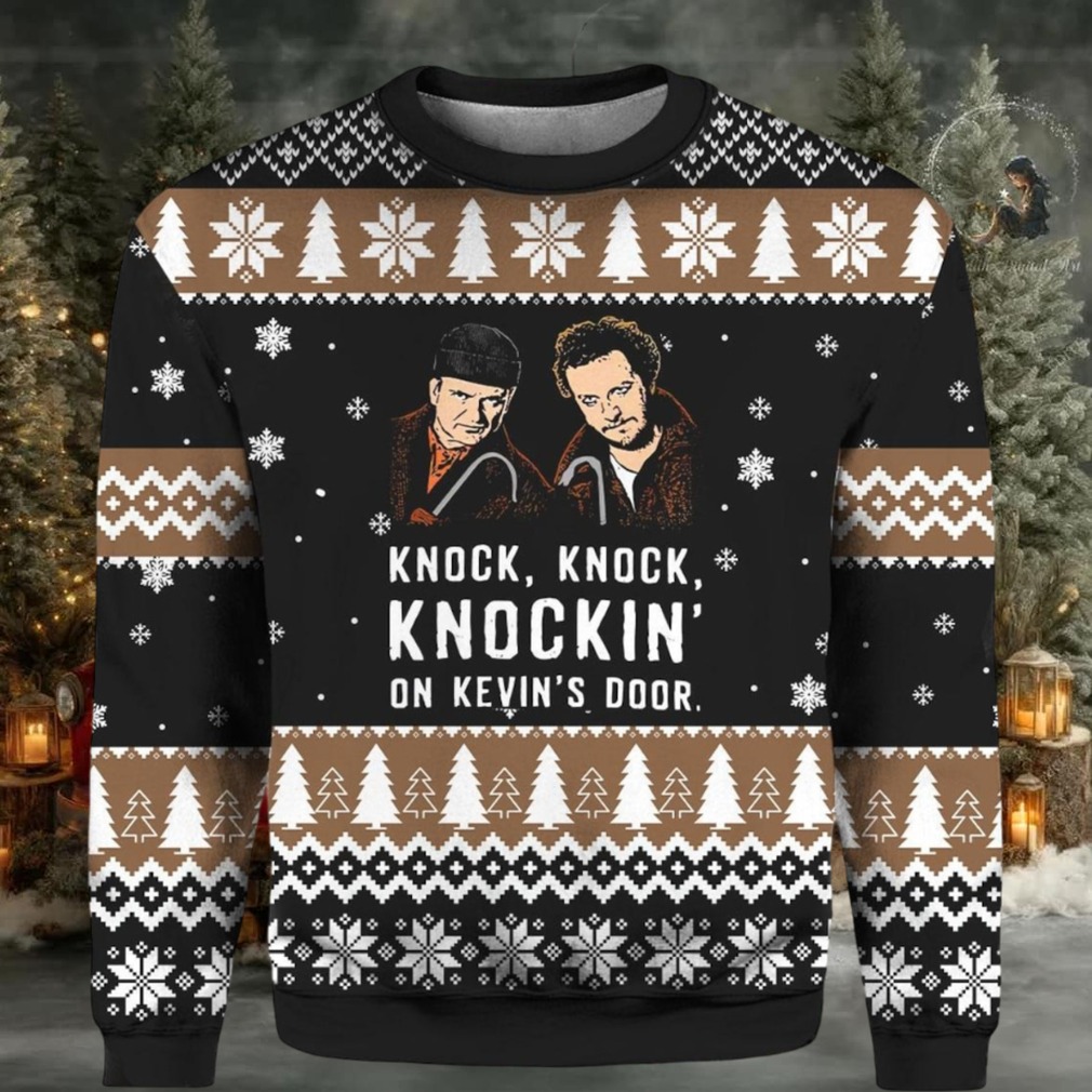 Knock Knock on Kevin’s Door Christmas Ugly Sweater Knock Knock on Kevin’s Door Christmas Ugly Sweater