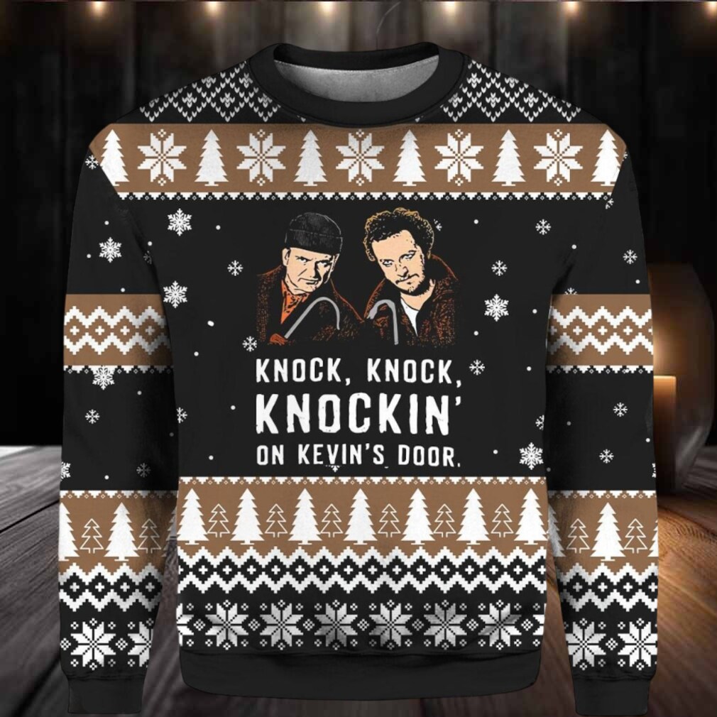 Knock Knock on Kevin’s Door Christmas Ugly Sweater Knock Knock on Kevin’s Door Christmas Ugly Sweater