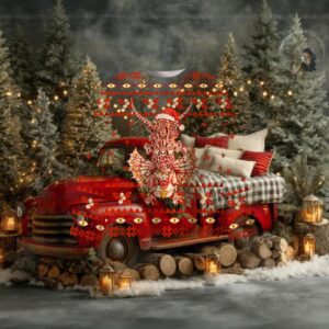 Krampus Monster Ugly Christmas Sweatshirt