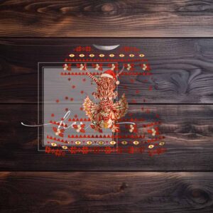 Krampus Monster Ugly Christmas Sweatshirt