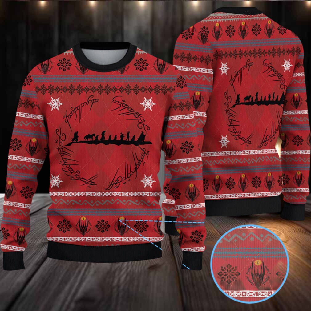 LOTR Version 3 Christmas Knitted Sweater LOTR Version 3 Christmas Knitted Sweater