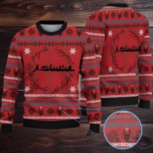 LOTR Version 3 Christmas Knitted Sweater