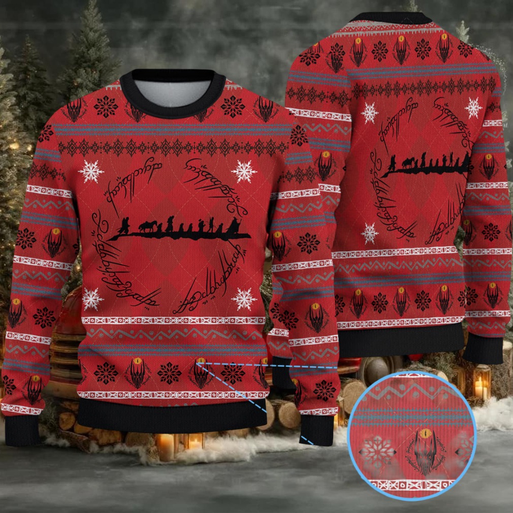 LOTR Version 3 Christmas Knitted Sweater LOTR Version 3 Christmas Knitted Sweater