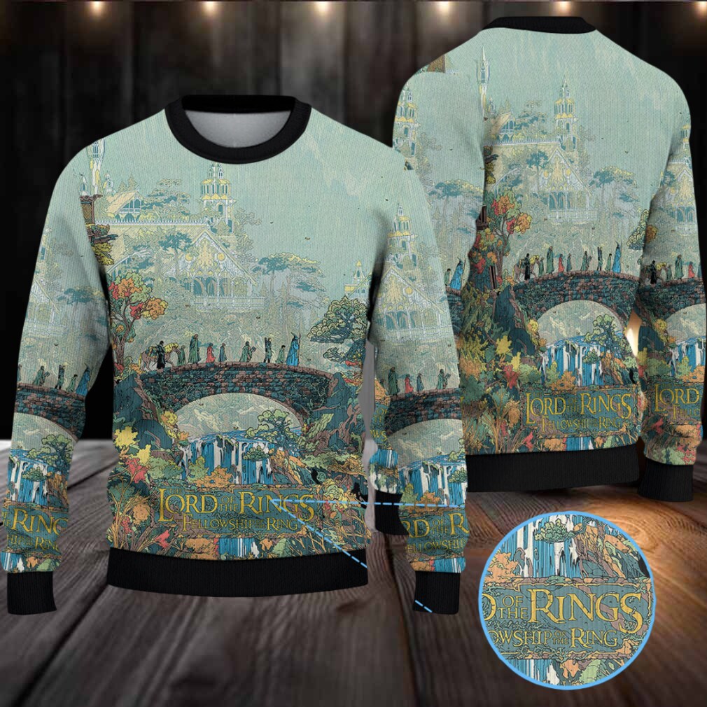 LOTR Version 4 Christmas Knitted Sweater LOTR Version 4 Christmas Knitted Sweater