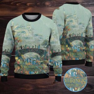 LOTR Version 4 Christmas Knitted Sweater