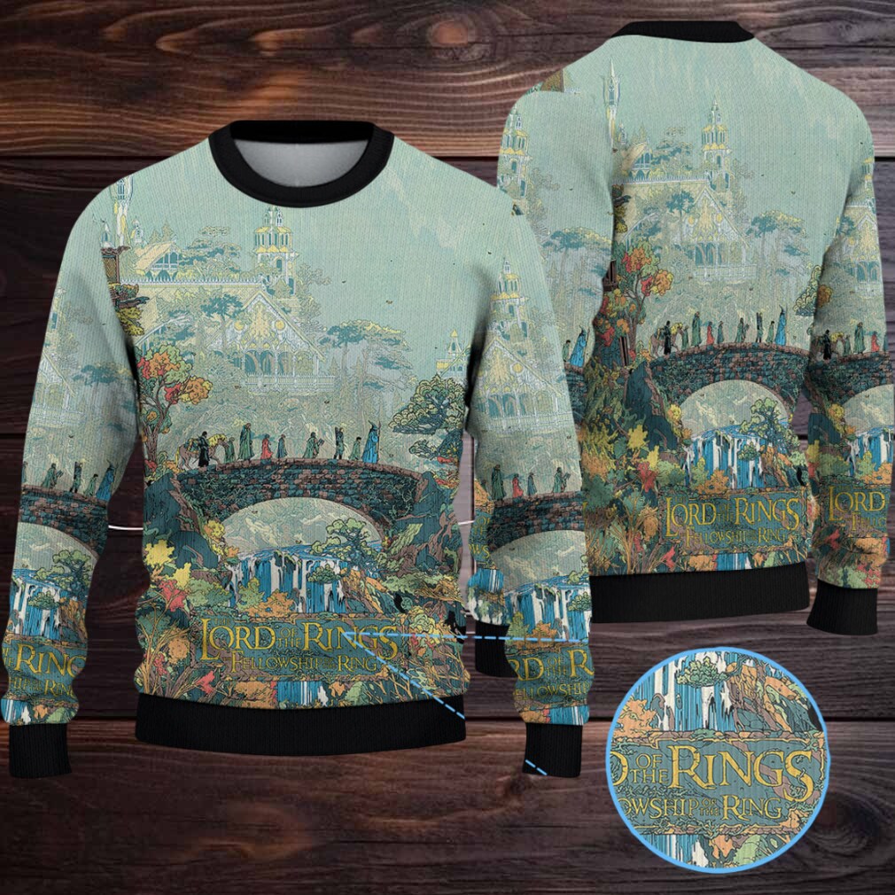 LOTR Version 4 Christmas Knitted Sweater LOTR Version 4 Christmas Knitted Sweater