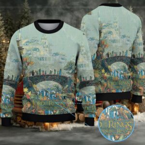 LOTR Version 4 Christmas Knitted Sweater