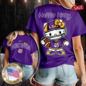 LSU Tigers NCAA Hello Kitty Shirt