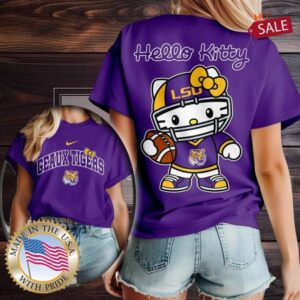 LSU Tigers NCAA Hello Kitty Shirt