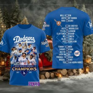 Los Angeles Dodgers 2024 2025 World Series T Shirt