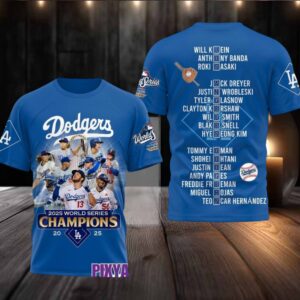 Los Angeles Dodgers 2024 2025 World Series T Shirt