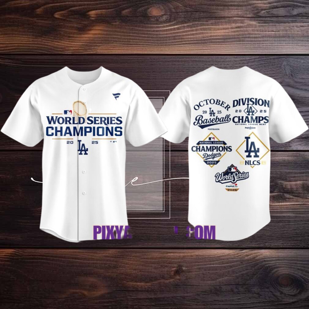 Los Angeles Dodgers 25 World Series Champions Jersey Los Angeles Dodgers 25 World Series Champions Jersey