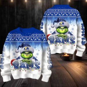 Los Angeles Rams Grinch Stolen Christmas Sweater