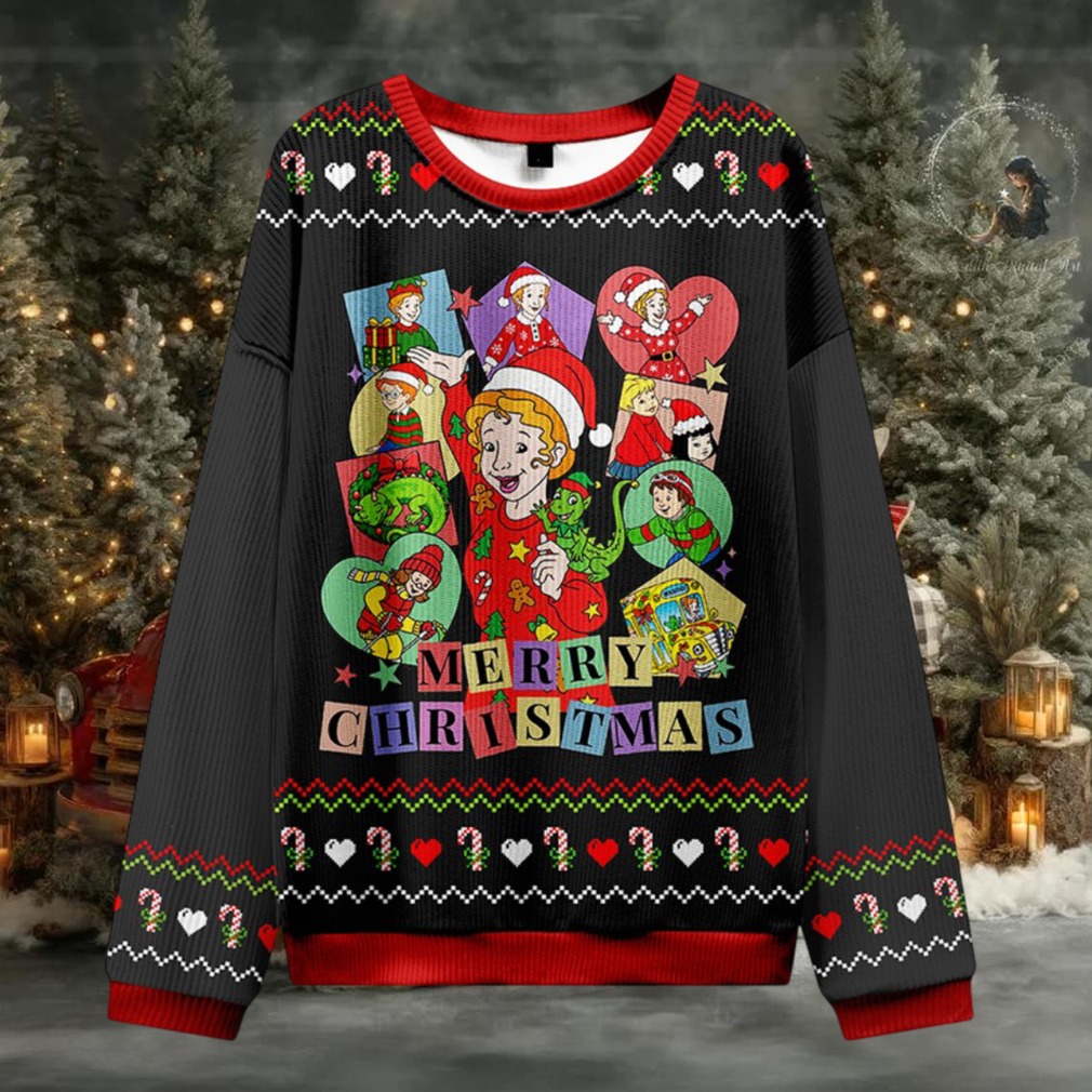 Merry Christmas Children Magic School Teacher Ugly Knit Sweatshirt Merry Christmas Children Magic School Teacher Ugly Knit Sweatshirt