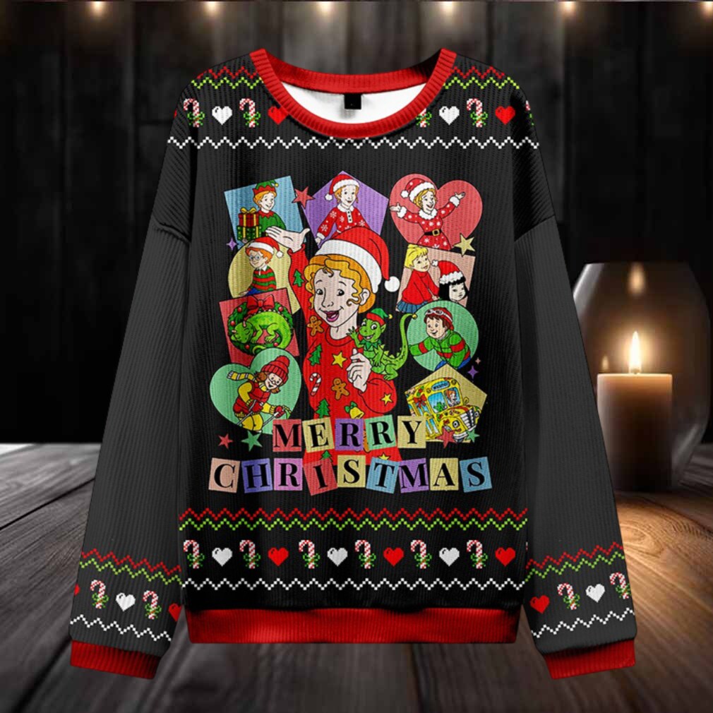 Merry Christmas Children Magic School Teacher Ugly Knit Sweatshirt Merry Christmas Children Magic School Teacher Ugly Knit Sweatshirt