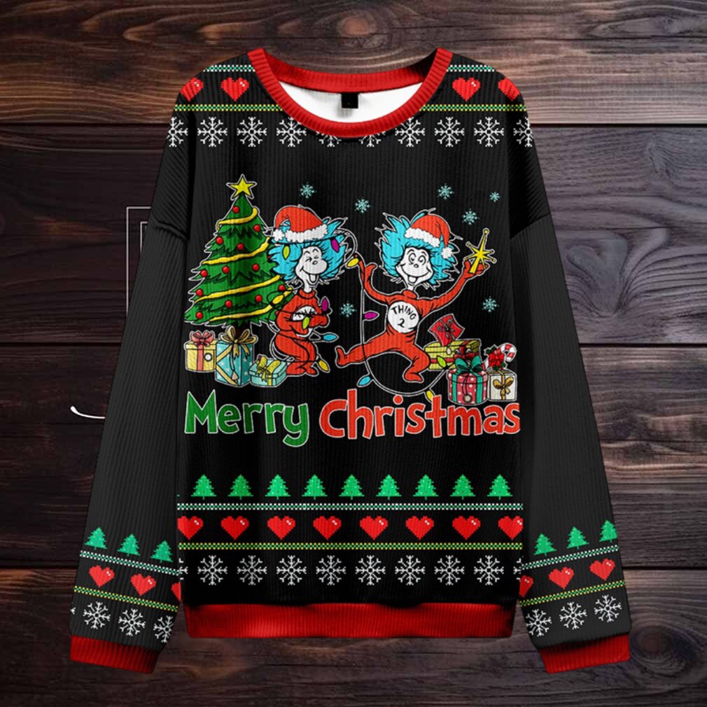 Merry Christmas Things Teacher Ugly Knit Sweatshirt Merry Christmas Things Teacher Ugly Knit Sweatshirt