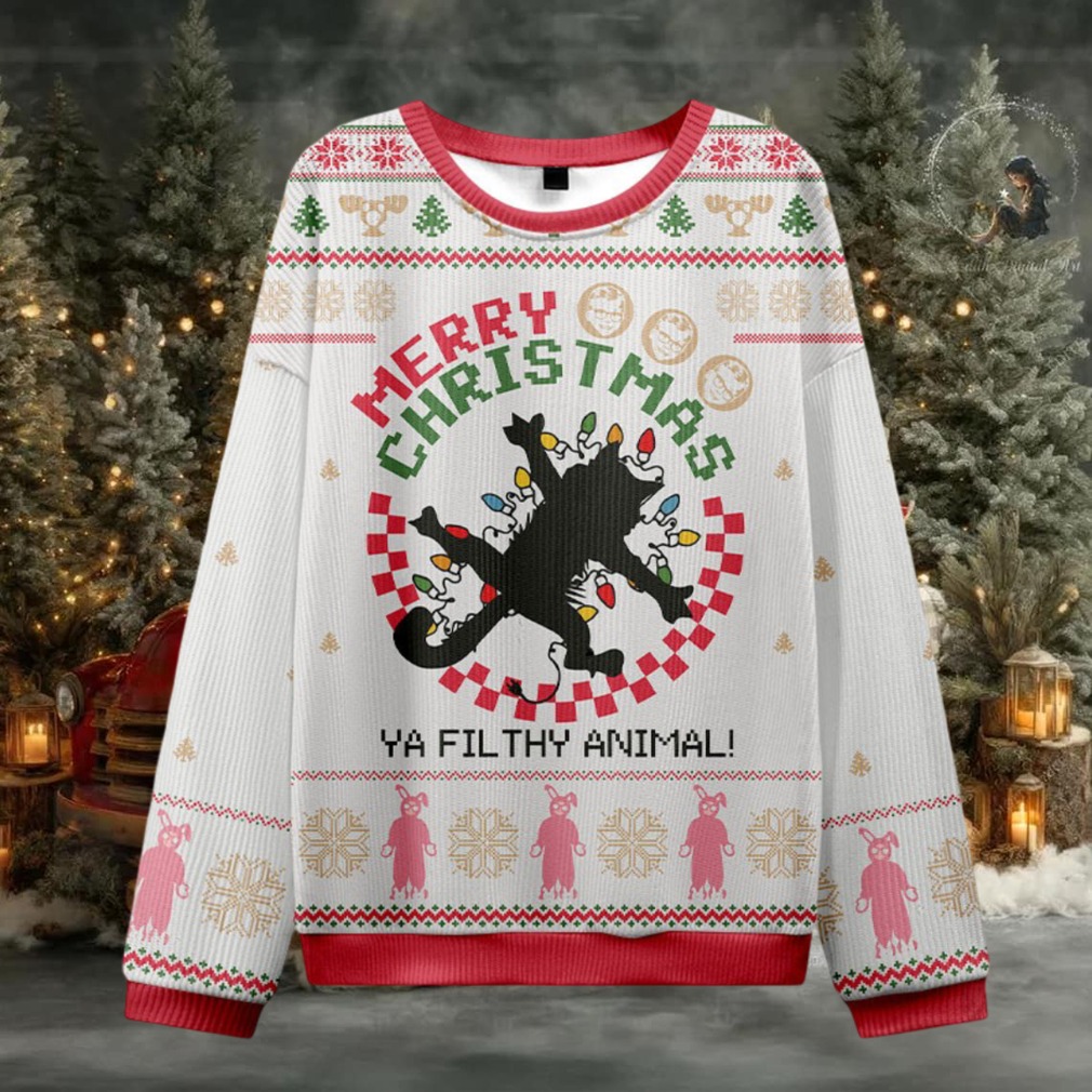 Merry Christmas Ya Filthy Animal Ugly Sweater Merry Christmas Ya Filthy Animal Ugly Sweater