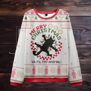 Merry Christmas Ya Filthy Animal Ugly Sweater