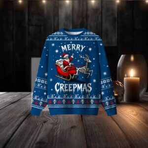 Merry Creepmas Ugly Christmas Sweatshirt