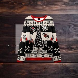 Merry Creepmas Ugly Christmas Sweatshirts