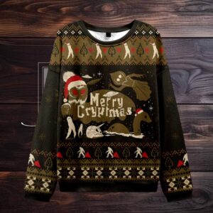 Merry Cryptmas Ugly Sweatshirts