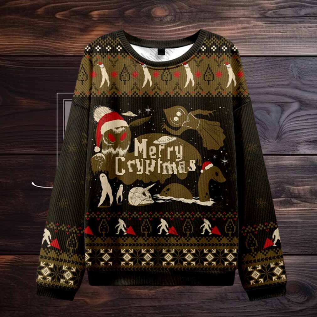 Merry Cryptmas Ugly Sweatshirts Merry Cryptmas Ugly Sweatshirts