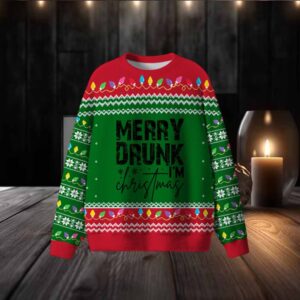 Merry Drunk I'm Christmas Ugly Sweater