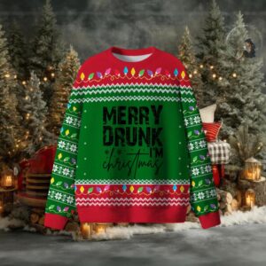 Merry Drunk I'm Christmas Ugly Sweater