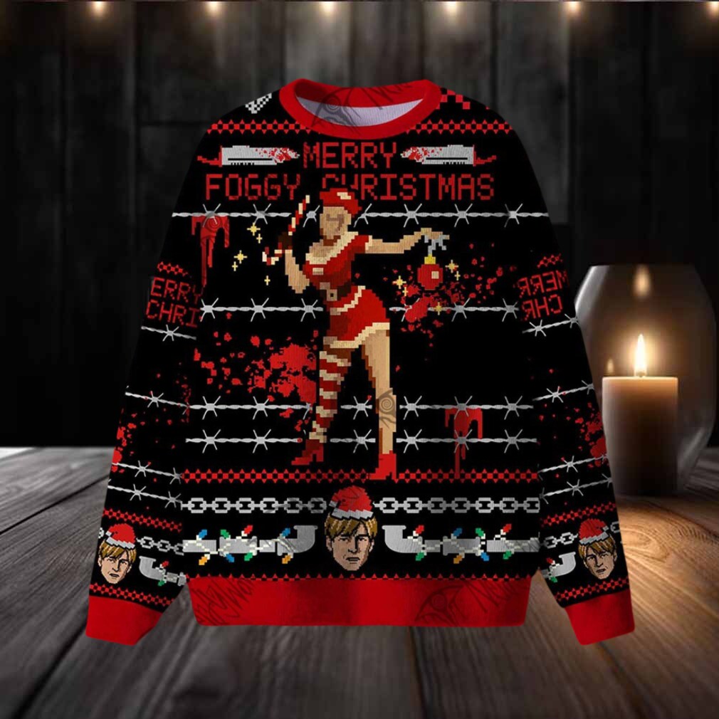 Merry Foggy Christmas Ugly Sweatshirts
