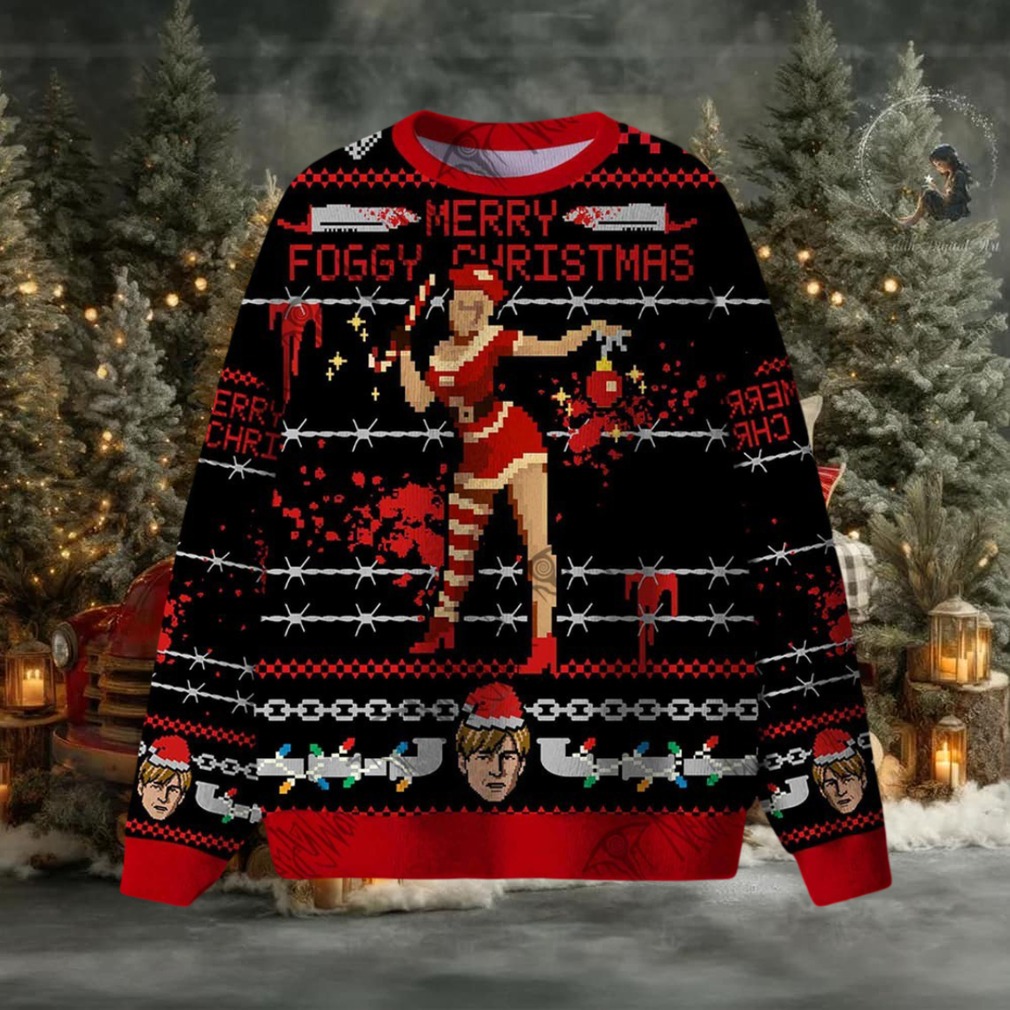 Merry Foggy Christmas Ugly Sweatshirts