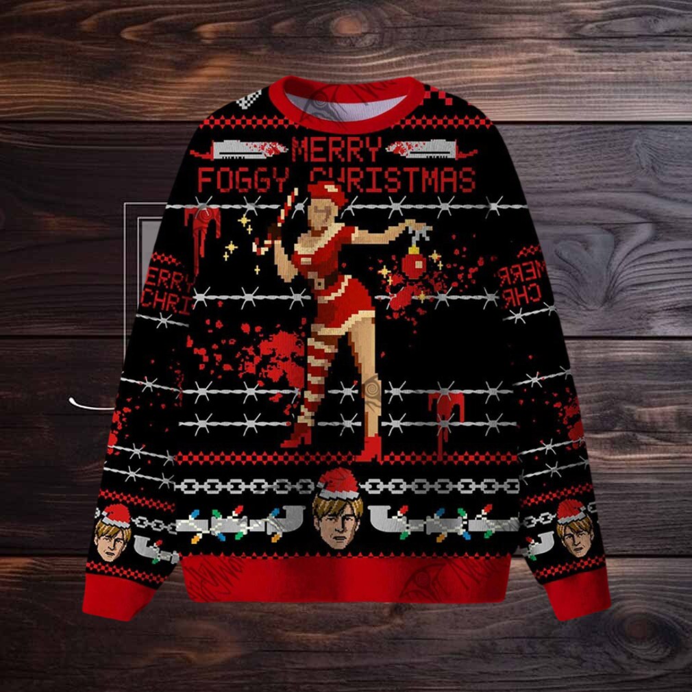 Merry Foggy Christmas Ugly Sweatshirts Merry Foggy Christmas Ugly Sweatshirts