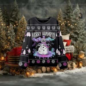 Merry Krampus Ugly Christmas Sweatshirt