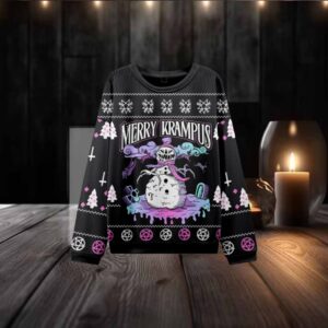 Merry Krampus Ugly Christmas Sweatshirt