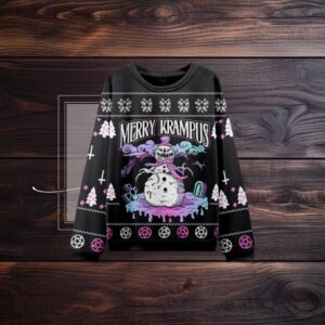 Merry Krampus Ugly Christmas Sweatshirt