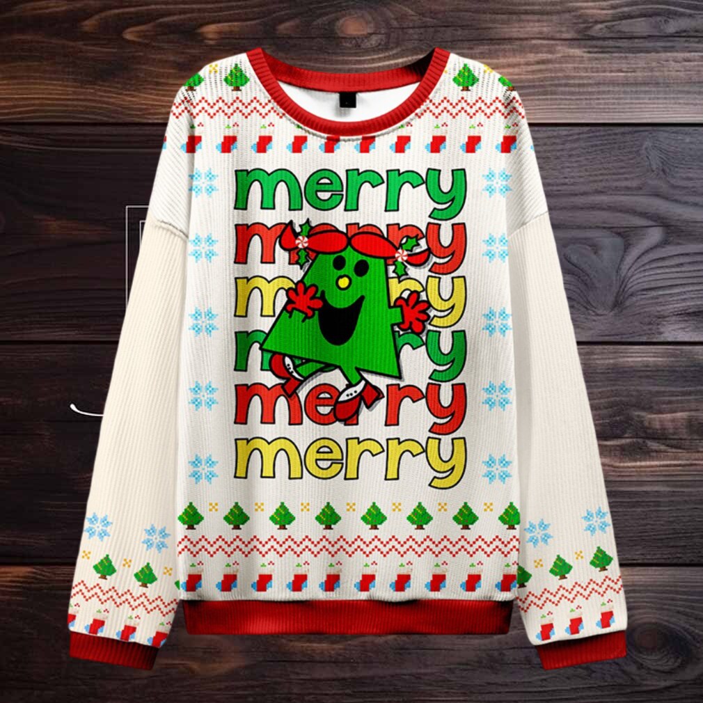 Merry Merry Merry Christmas Miss Teacher Ugly Knit Sweatshirt Merry Merry Merry Christmas Miss Teacher Ugly Knit Sweatshirt